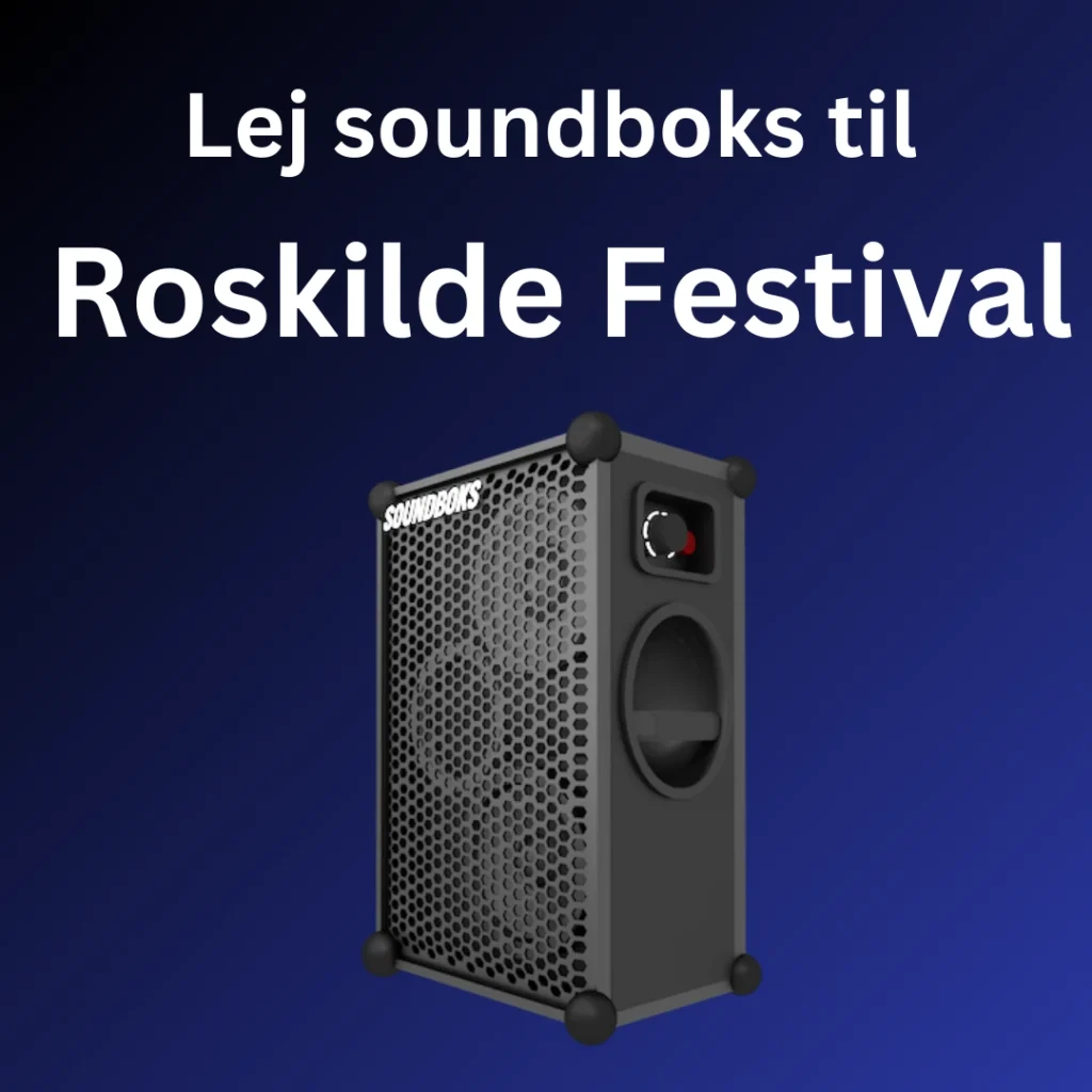 Lej soundboks til roskilde festival
